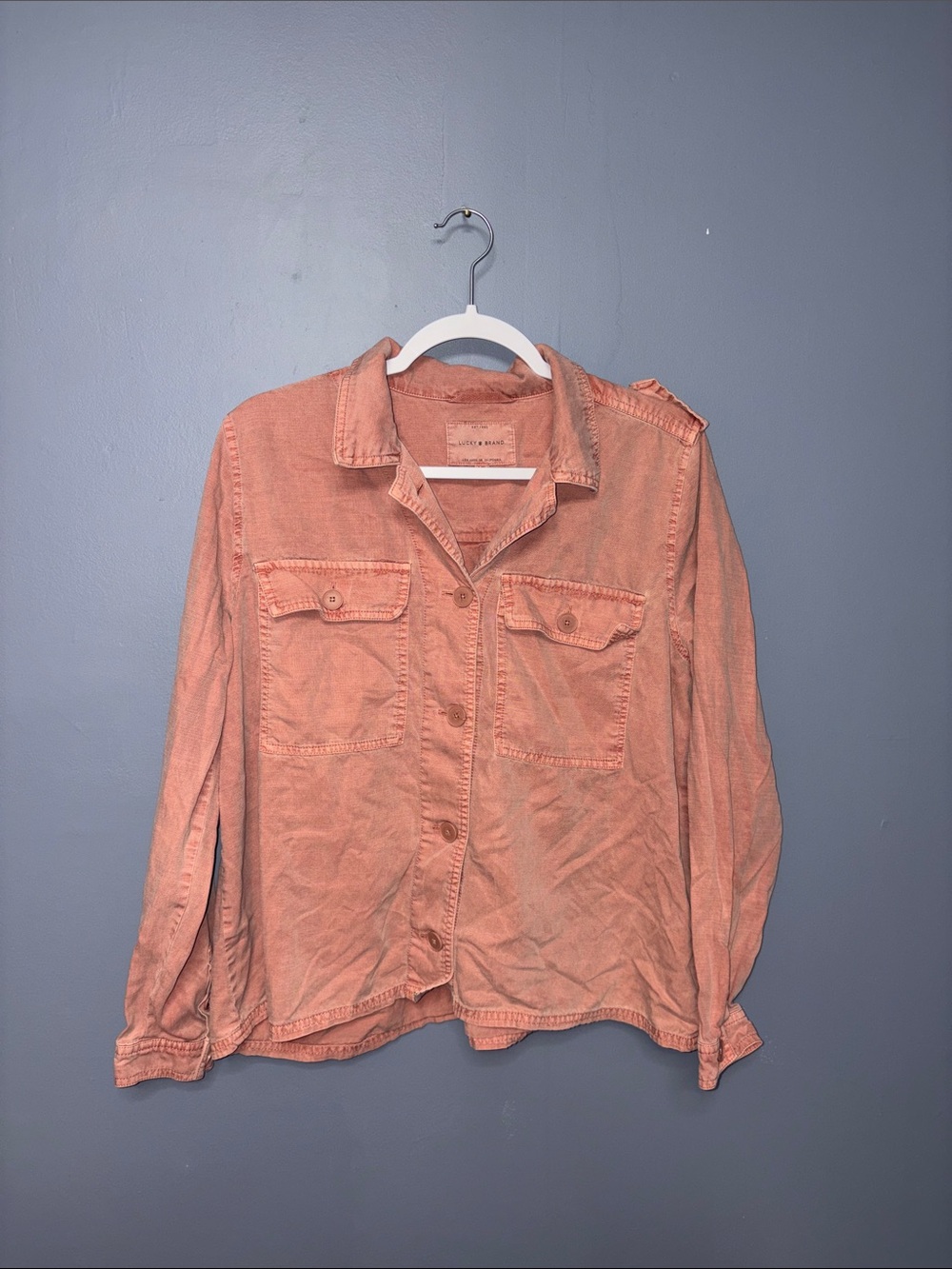 Lucky Brand • Pink Button Down Longsleeve